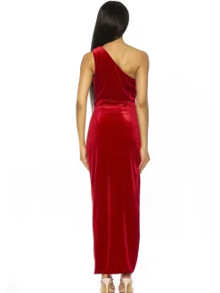 Alessi Velvet Maxi Gown