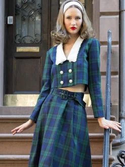 Amelia Plaid Jacket