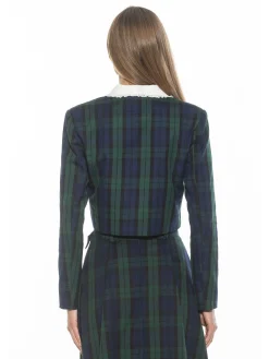 Amelia Plaid Jacket