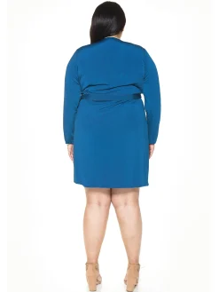 Amelia Wrap Dress - Plus Size