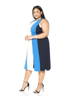 Anna Midi Dress - Plus Size