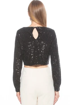 Ari Sequin Top
