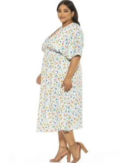 August Midi Dress - Plus Size