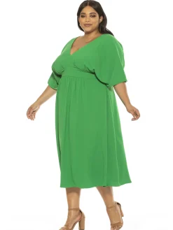 August Midi Dress - Plus Size