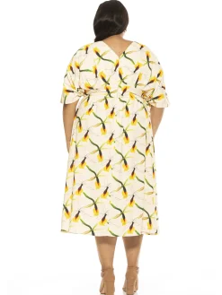 August Midi Dress - Plus Size