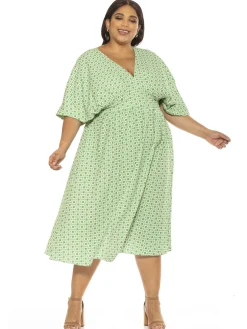 August Midi Dress - Plus Size