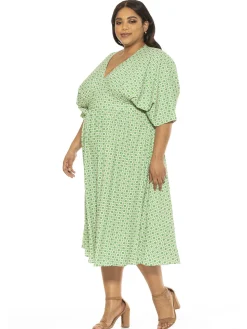August Midi Dress - Plus Size