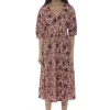 August Spilt Sleeves Dress