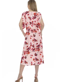 August Spilt Sleeves Dress