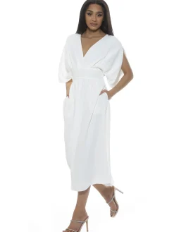 August Spilt Sleeves Dress