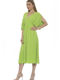 August Spilt Sleeves Dress