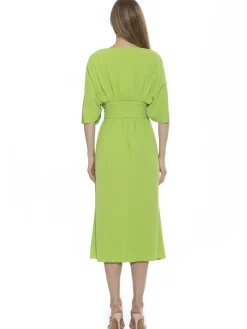 August Spilt Sleeves Dress