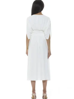 August Spilt Sleeves Dress