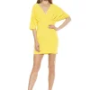 Deep V Mini Dress