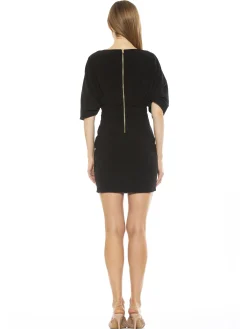 Deep V Mini Dress