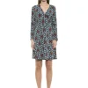 DIANA GEO PRINT WRAP DRESS I ALEXIA ADMOR