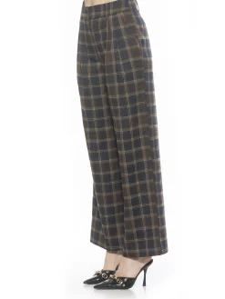 Elodie Plaid Pants