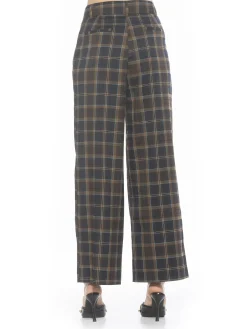 Elodie Plaid Pants