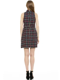 Fit and Flare Dresses | Plaid Dress | ALEXIA ADMOR