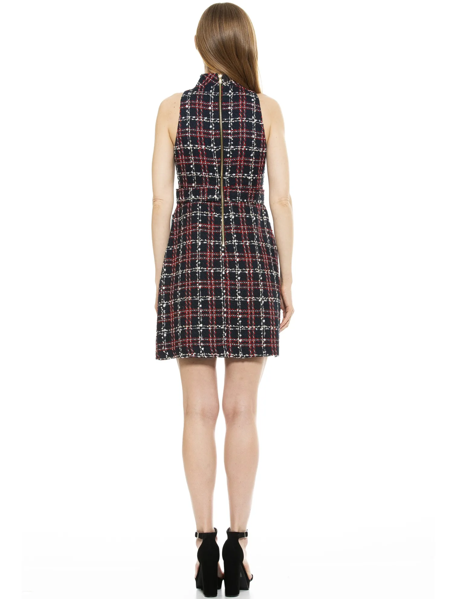Fit and Flare Dresses | Plaid Dress | ALEXIA ADMOR