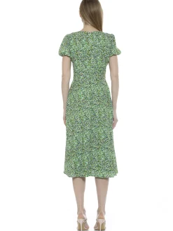 GRACIE SWEETHEART PRINT DRESS I ALEXIA ADMOR