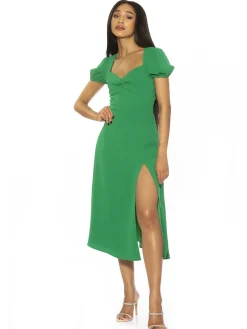 GRACIE SWEETHEART PRINT DRESS I ALEXIA ADMOR