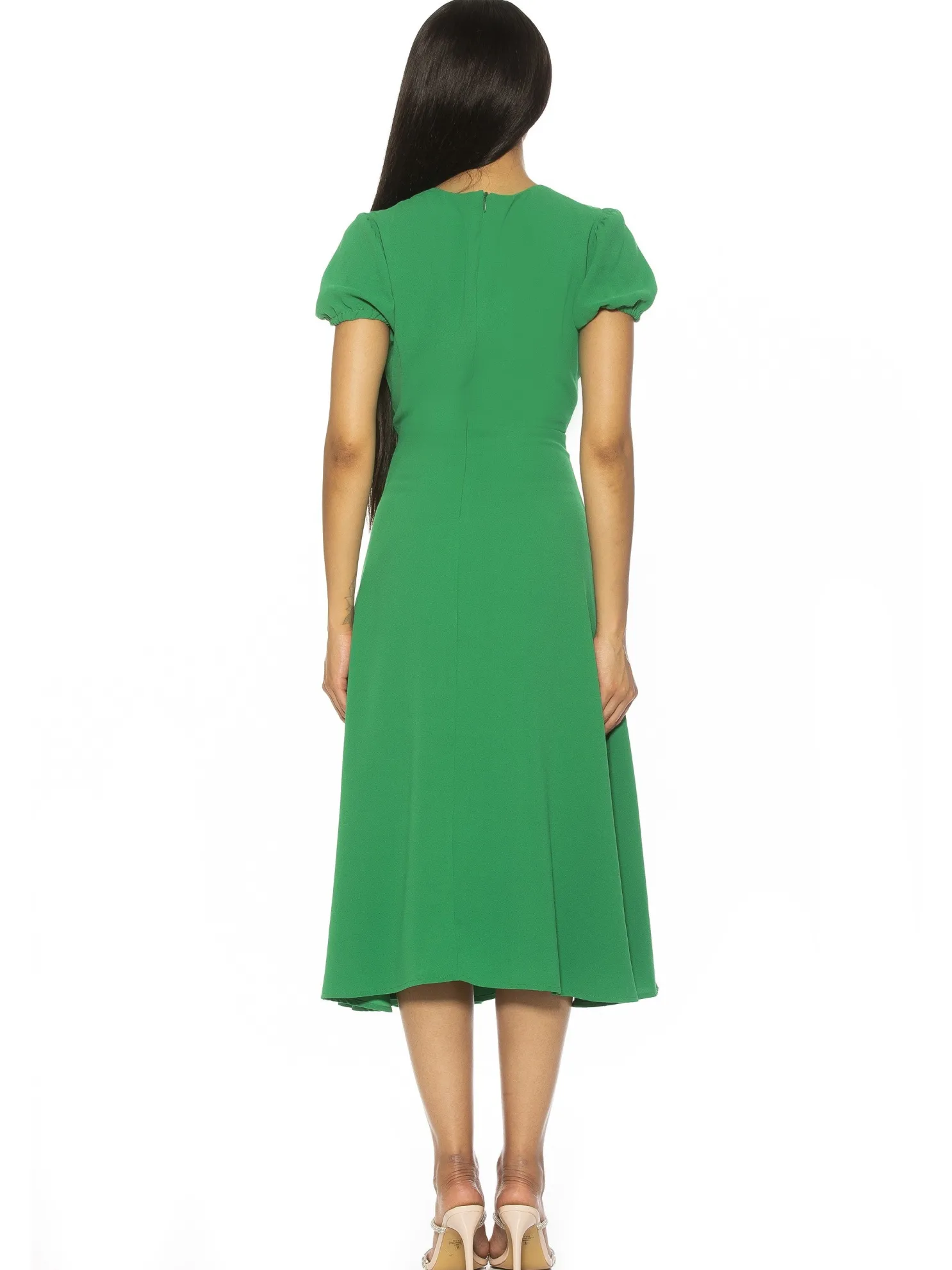 GRACIE SWEETHEART PRINT DRESS I ALEXIA ADMOR
