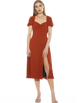 GRACIE SWEETHEART PRINT DRESS I ALEXIA ADMOR