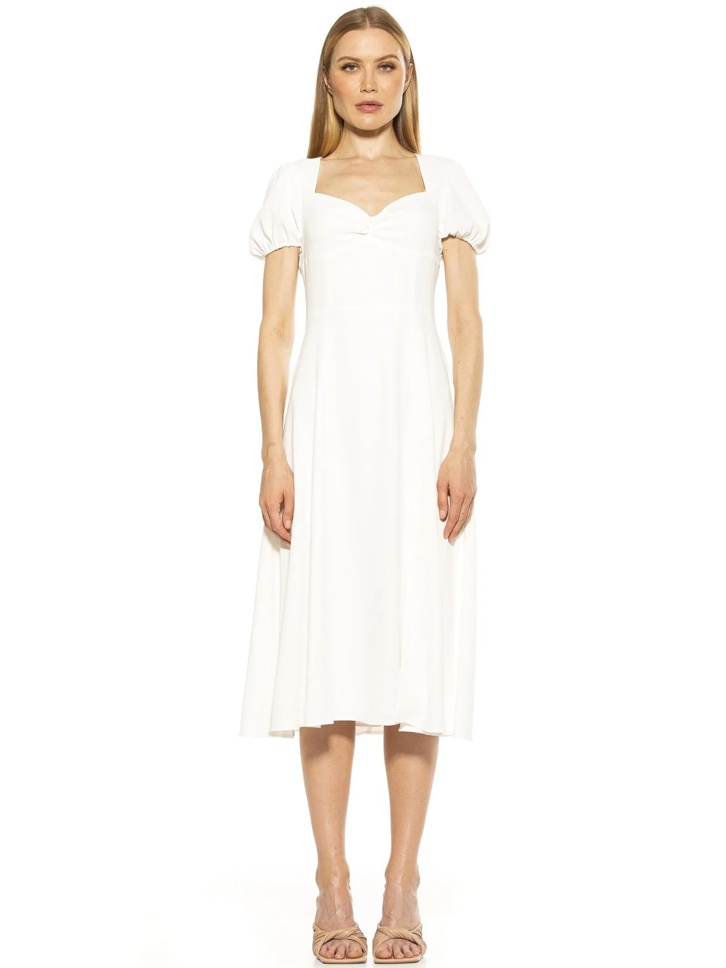 GRACIE SWEETHEART PRINT DRESS I ALEXIA ADMOR