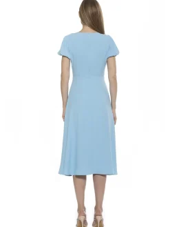 GRACIE SWEETHEART PRINT DRESS I ALEXIA ADMOR