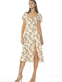 GRACIE SWEETHEART PRINT DRESS I ALEXIA ADMOR