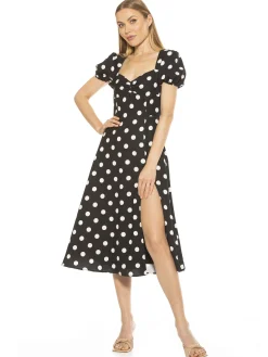 GRACIE SWEETHEART PRINT DRESS I ALEXIA ADMOR