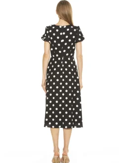GRACIE SWEETHEART PRINT DRESS I ALEXIA ADMOR
