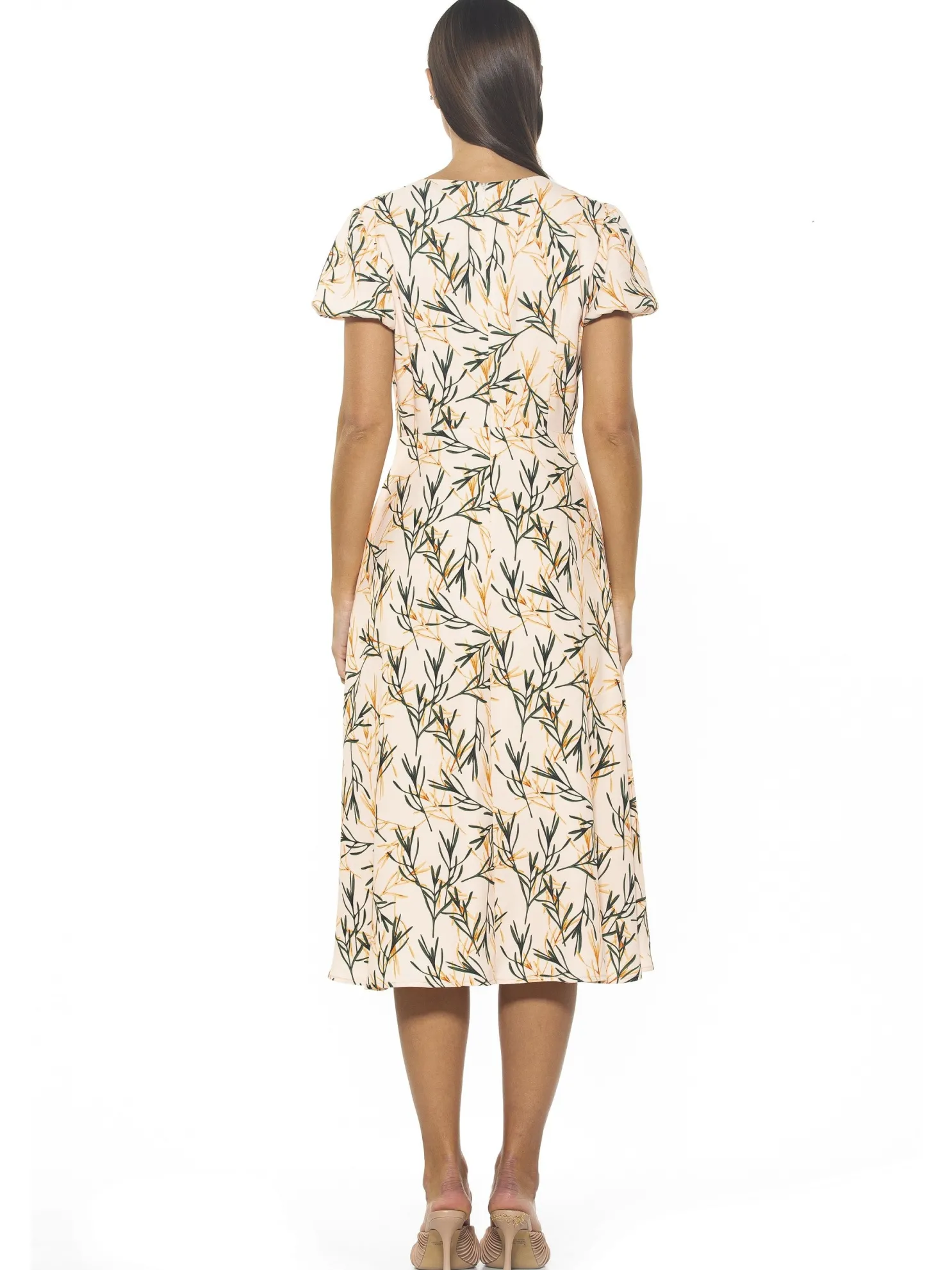 GRACIE SWEETHEART PRINT DRESS I ALEXIA ADMOR