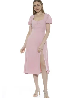 GRACIE SWEETHEART PRINT DRESS I ALEXIA ADMOR
