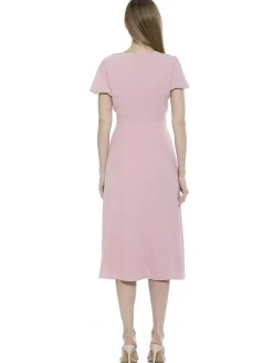 GRACIE SWEETHEART PRINT DRESS I ALEXIA ADMOR