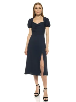 GRACIE SWEETHEART PRINT DRESS I ALEXIA ADMOR