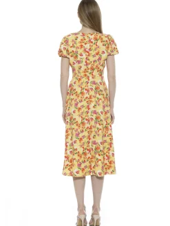 GRACIE SWEETHEART PRINT DRESS I ALEXIA ADMOR