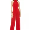 Halter Jumpsuit | Polka Dots or Pink Jumpsuit | ALEXIA ADMOR
