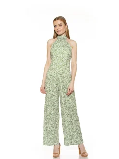 Halter Jumpsuit | Polka Dots or Pink Jumpsuit | ALEXIA ADMOR