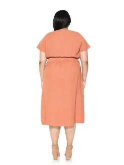 Iris Wrap Dress - Plus Size