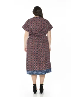 Iris Wrap Dress - Plus Size
