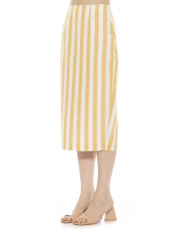 Jacki Stripe Skirt