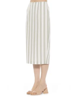 Jacki Stripe Skirt
