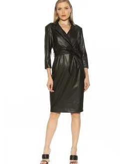 Jacqueline Vegan Leather Dress