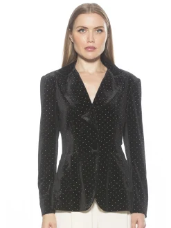 Kai Velvet Blazer