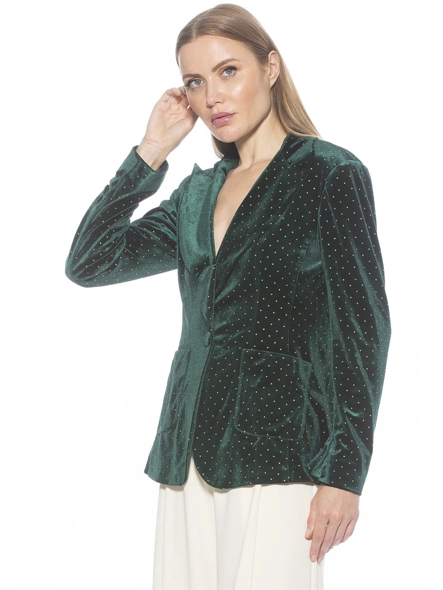 Kai Velvet Blazer