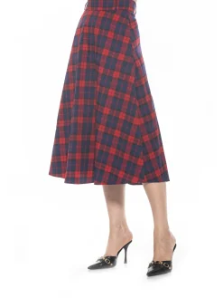 Laine Plaid Skirt