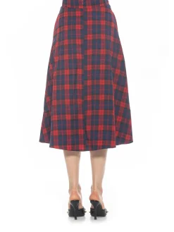 Laine Plaid Skirt