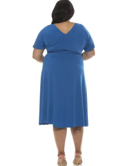 Lana Midi Dress - Plus Size